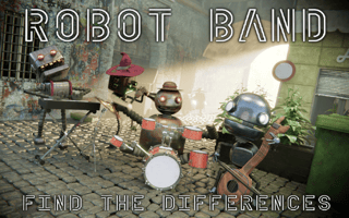 Image Robot Band - Find the differences